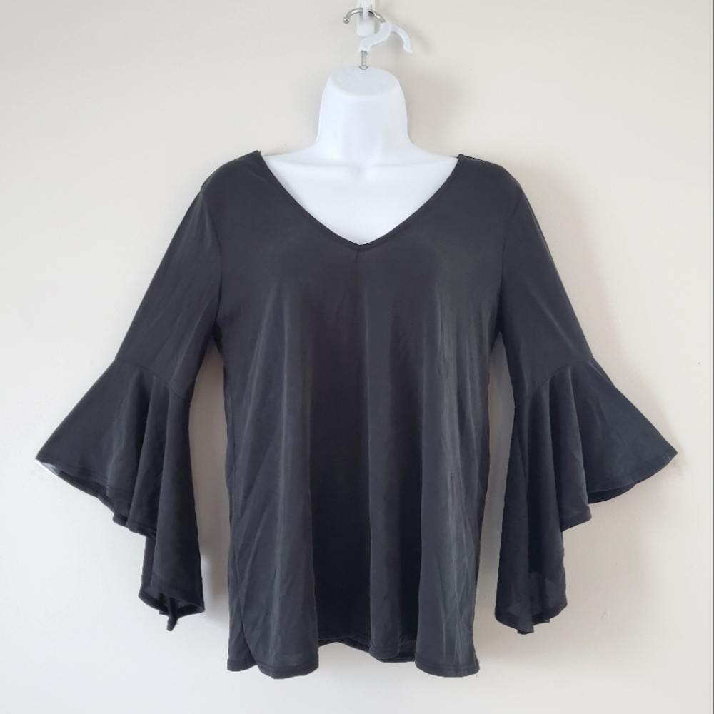 Green Envelope Loose Top